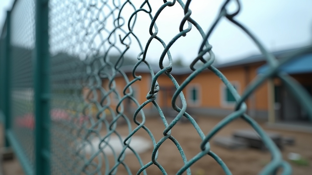 Chain Link Temporary Construction Fence Installation - Professional Chain Link by Fencing & Gates contractors
