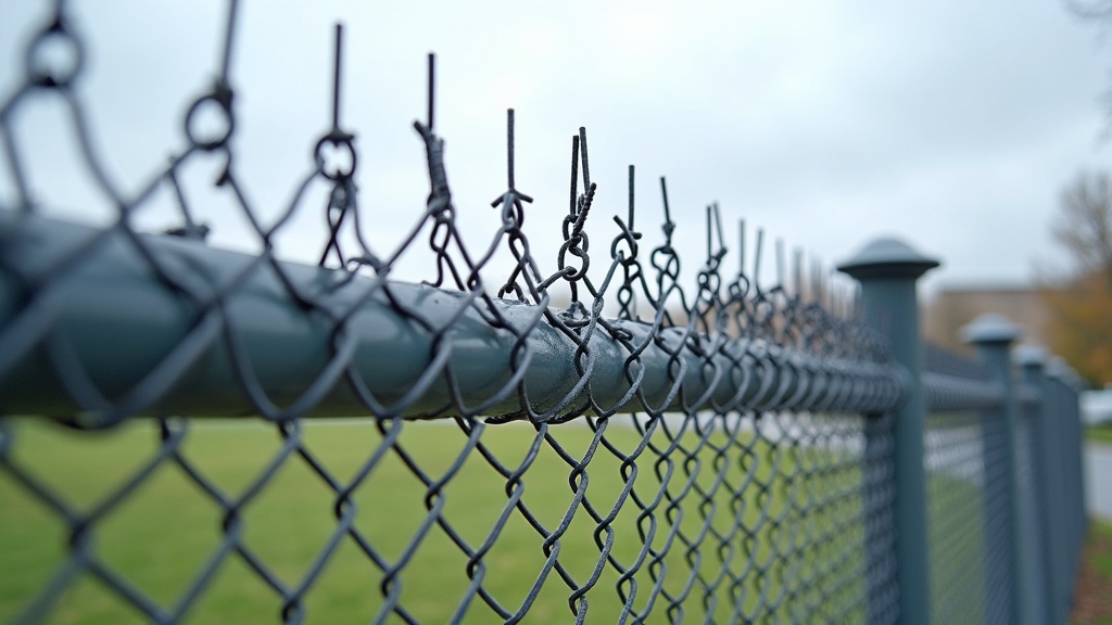Custom Chain Link Fence Top Rail - Professional Chain Link by Fencing & Gates contractors