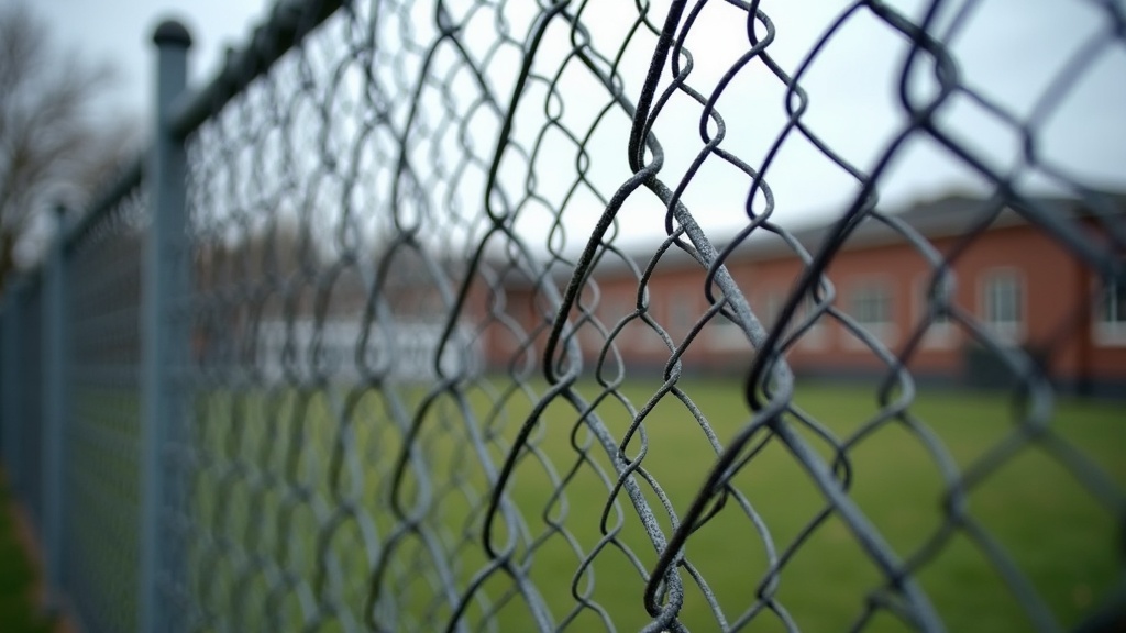 Residential Chain Link Property Line for School Properties - Professional Chain Link by Fencing & Gates contractors