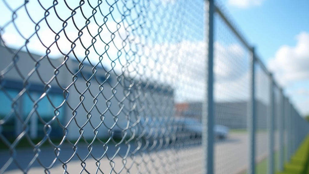 Budget-friendly Commercial Chain Link Security Fence - Professional Chain Link by Fencing & Gates contractors