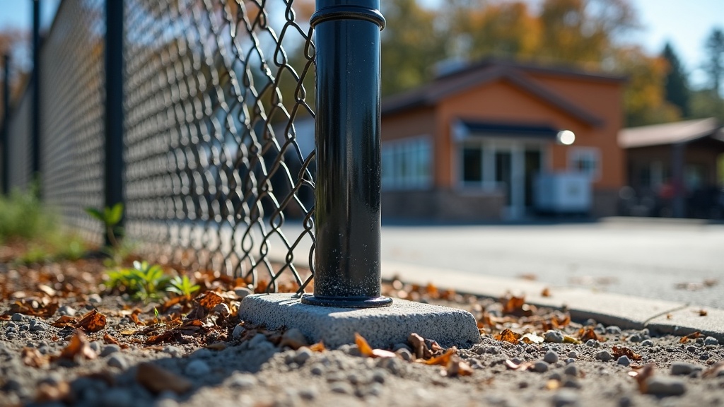 Featured Chain Link Fence Corner Post - Professional Chain Link by Fencing & Gates contractors