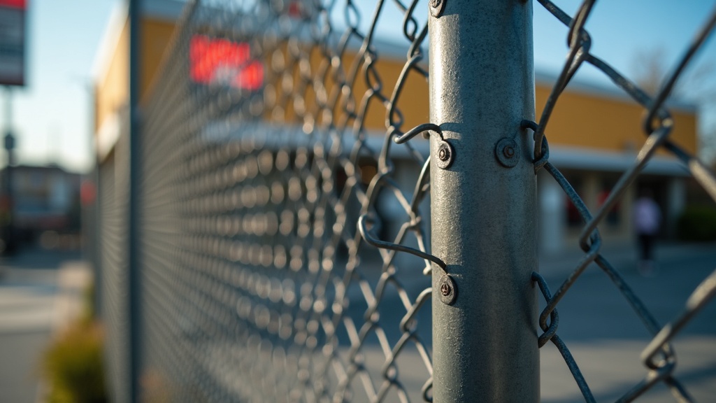 Budget-friendly Chain Link Fence Line Post Detail - Professional Chain Link by Fencing & Gates contractors