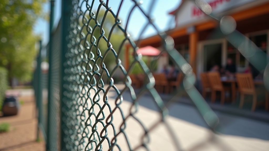 Chain Link Fence Tension Wire - Traditional - Professional Chain Link by Fencing & Gates contractors