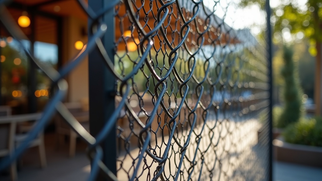 Featured Mini Mesh Chain Link Fence - Professional Chain Link by Fencing & Gates contractors
