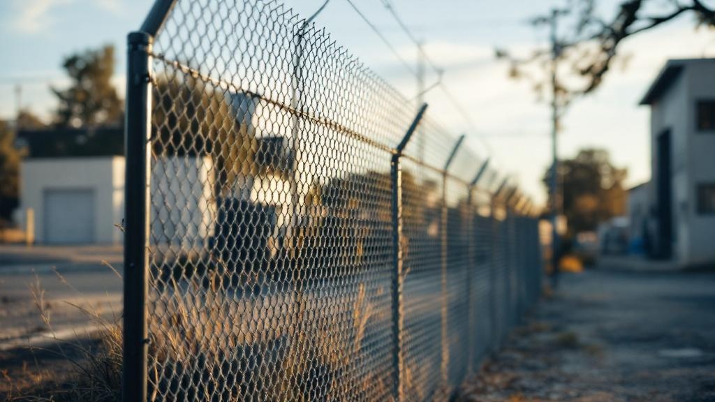 Budget-friendly Commercial Chain Link Security Fence - Professional Chain Link by Fencing & Gates contractors