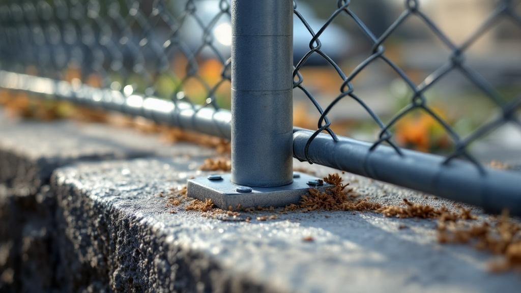 Quality Chain Link Fence Corner Post - Professional Chain Link by Fencing & Gates contractors