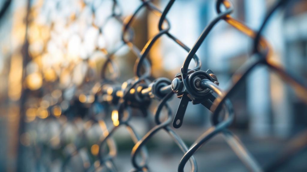 Budget-friendly Chain Link Fence Line Post Detail - Professional Chain Link by Fencing & Gates contractors