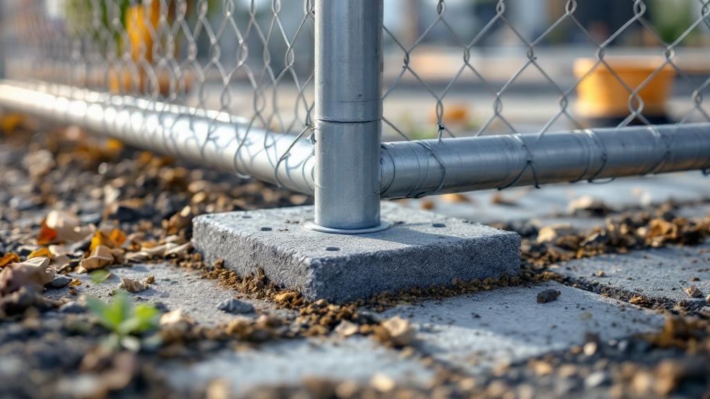 Quality Chain Link Fence Corner Post - Professional Chain Link by Fencing & Gates contractors