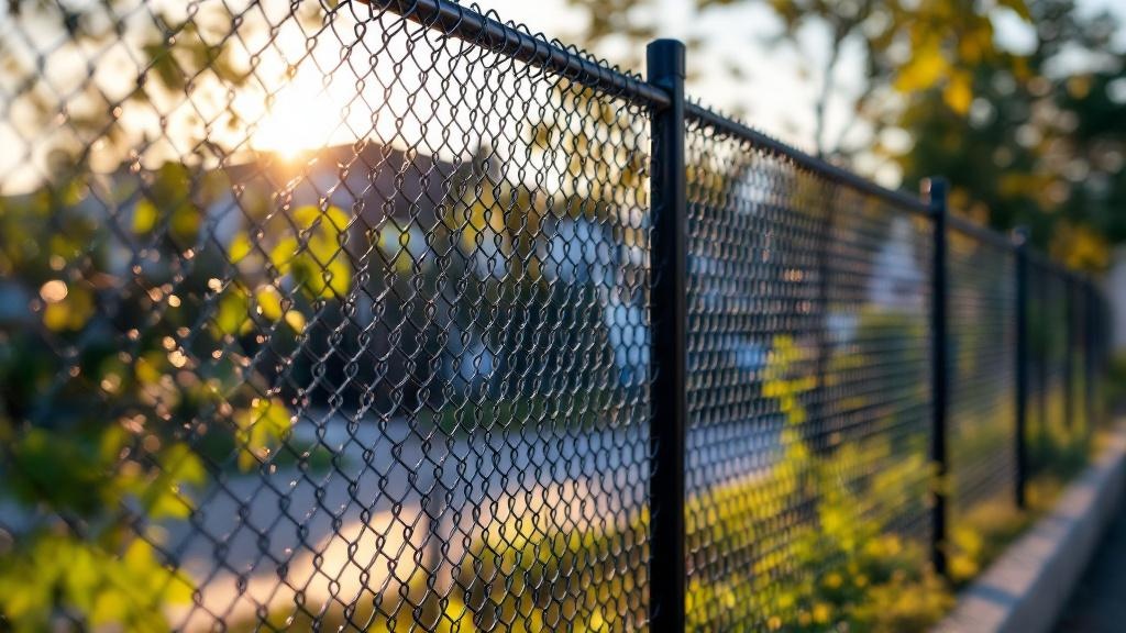 Quality Mini Mesh Chain Link Fence - Professional Chain Link by Fencing & Gates contractors