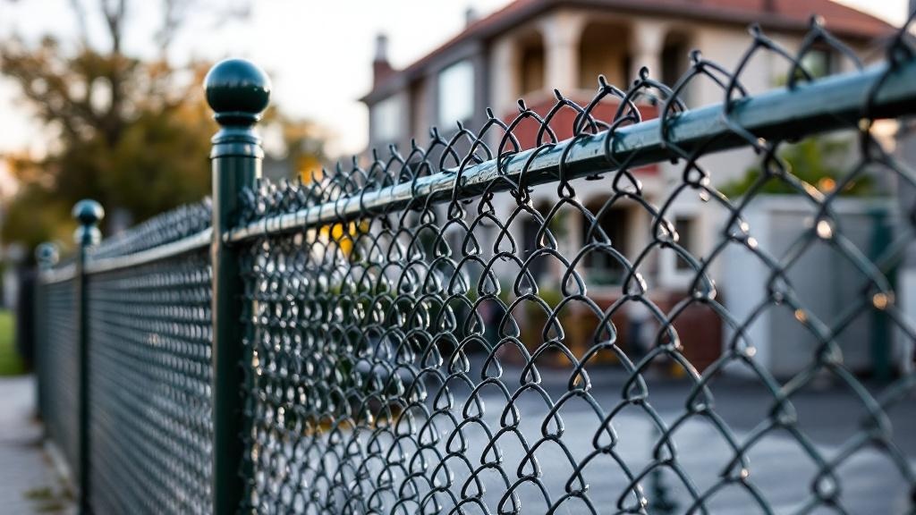 Custom Chain Link Fence Top Rail - Professional Chain Link by Fencing & Gates contractors