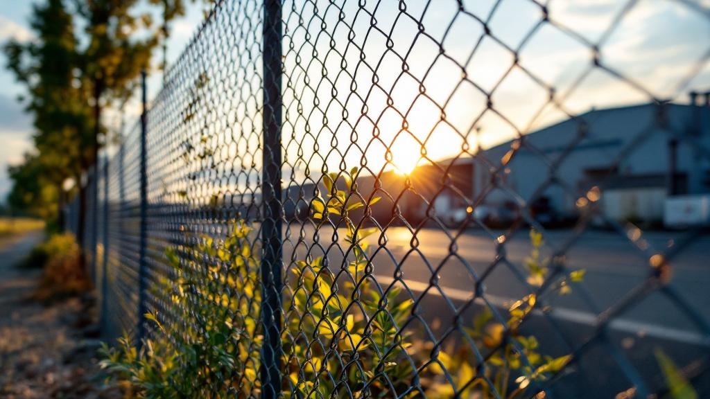 Budget-friendly Commercial Chain Link Security Fence - Professional Chain Link by Fencing & Gates contractors