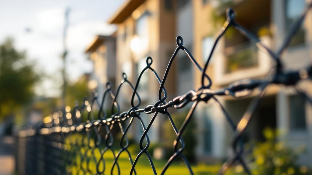 Chain Link Fence Tension Wire - Traditional - Professional Chain Link by Fencing & Gates contractors