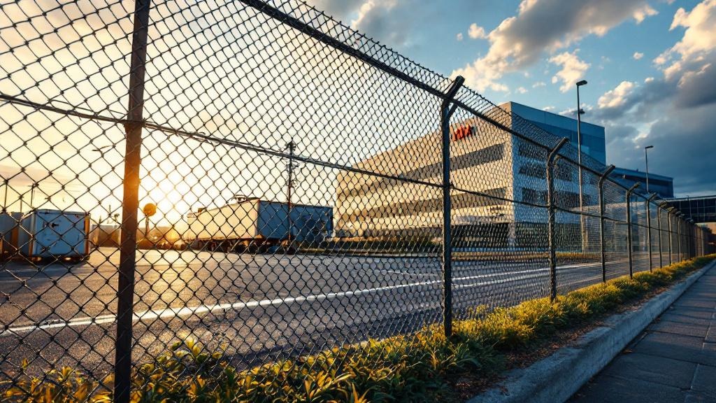 Budget-friendly Commercial Chain Link Security Fence - Professional Chain Link by Fencing & Gates contractors