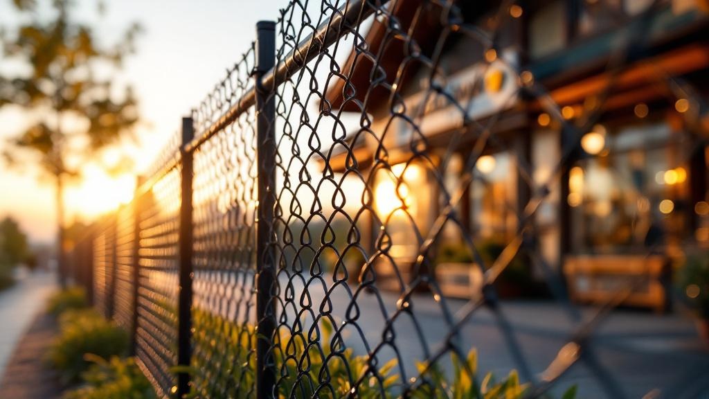 Chain Link Fence Tension Wire - Traditional - Professional Chain Link by Fencing & Gates contractors