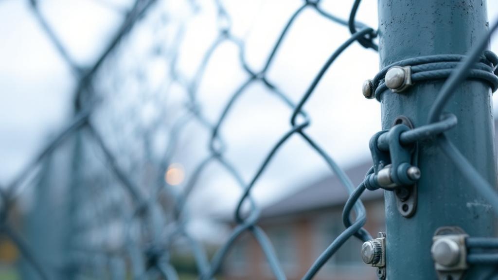 Budget-friendly Chain Link Fence Line Post Detail - Professional Chain Link by Fencing & Gates contractors