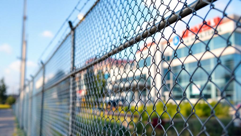 Budget-friendly Commercial Chain Link Security Fence - Professional Chain Link by Fencing & Gates contractors
