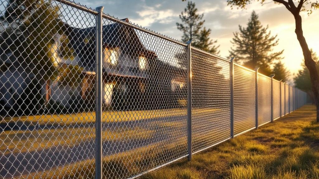 Budget-friendly Commercial Chain Link Security Fence - Professional Chain Link by Fencing & Gates contractors