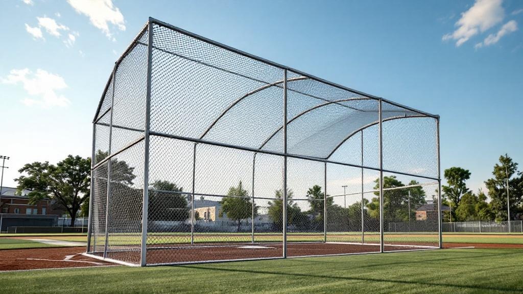 Chain Link Backstop - Traditional - Professional Chain Link by Fencing & Gates contractors
