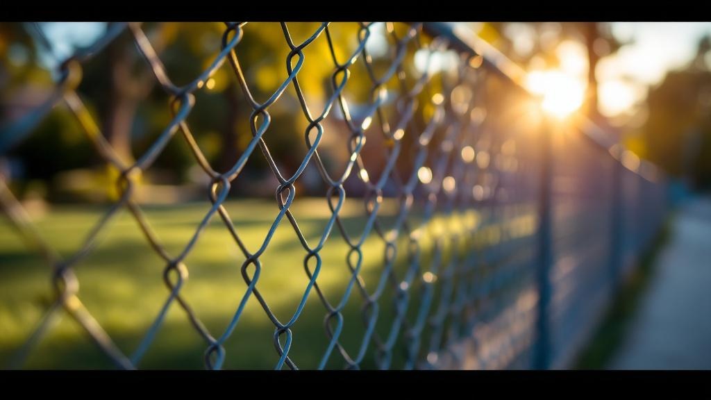 Residential Chain Link Boundary for Urban Properties - Professional Chain Link by Fencing & Gates contractors