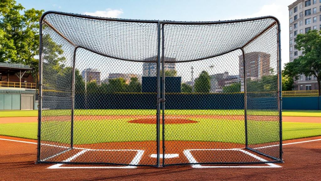 Chain Link Backstop - Traditional - Professional Chain Link by Fencing & Gates contractors