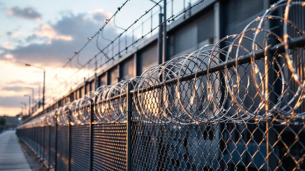 Quality Chain Link with Razor Wire - Professional Chain Link by Fencing & Gates contractors