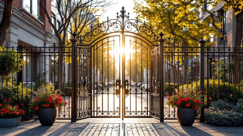 Quality Ornamental Iron Pedestrian Gate - Professional Ornamental Iron by Fencing & Gates contractors