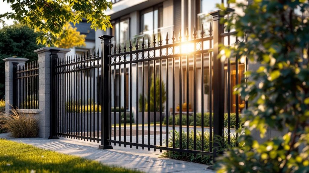 Commercial Ornamental Iron for Suburban Properties - Professional Ornamental Iron by Fencing & Gates contractors