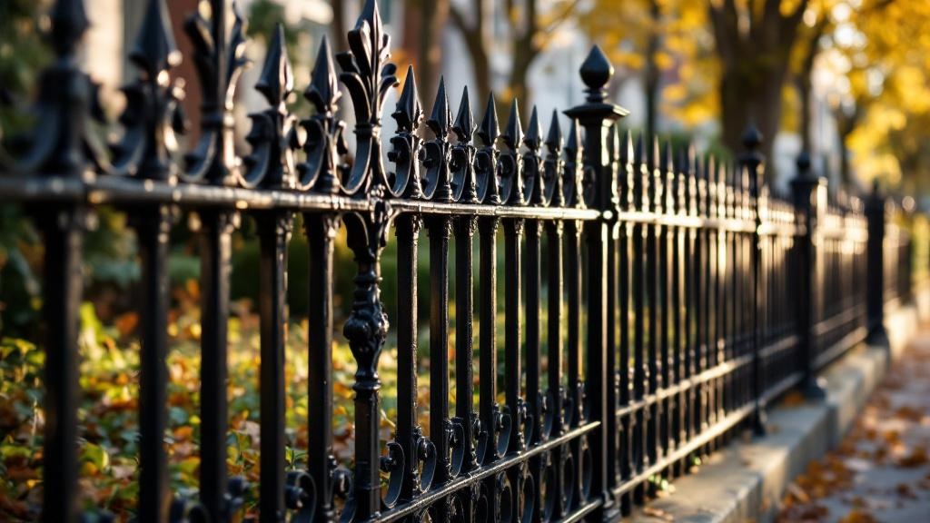 Historic Iron Fence Restoration for Urban Properties - Professional Ornamental Iron by Fencing & Gates contractors