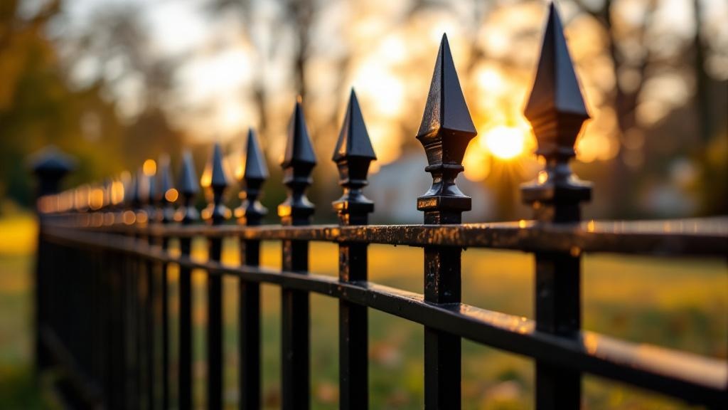 Expert Iron Fence with Spear Tops - Professional Ornamental Iron by Fencing & Gates contractors