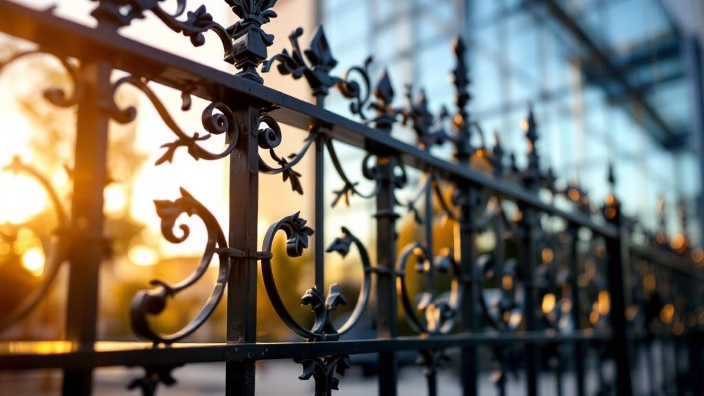 Commercial Ornamental Iron for Office Properties - Professional Ornamental Iron by Fencing & Gates contractors