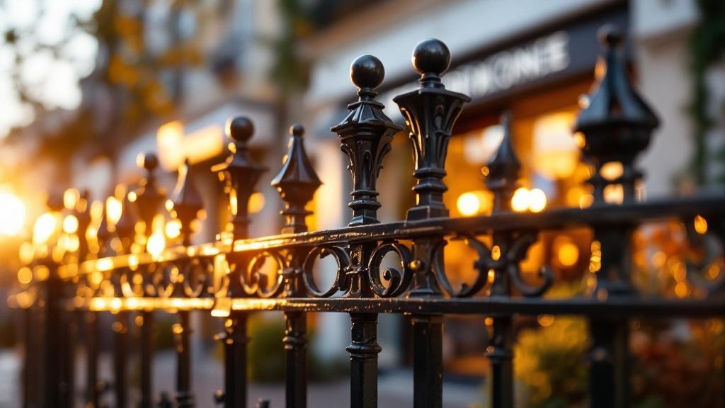 Iron Fence Ball Top Finials Project - Professional Ornamental Iron by Fencing & Gates contractors