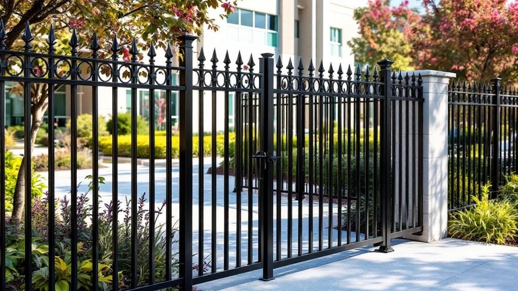 Pool Code Iron Fence Project - Professional Ornamental Iron by Fencing & Gates contractors
