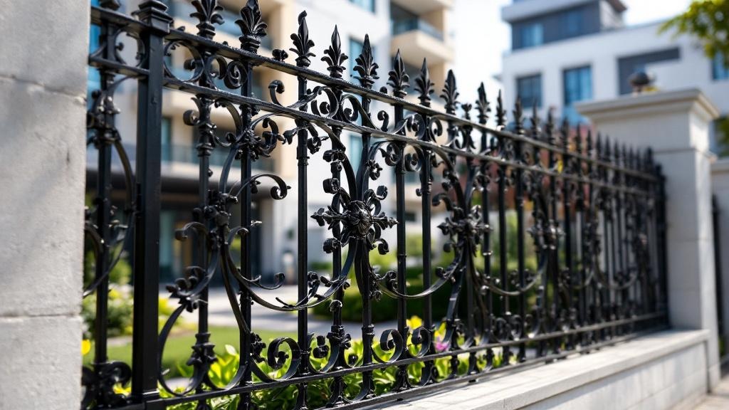 Standard Ornamental Iron with Scrollwork - Professional Ornamental Iron by Fencing & Gates contractors