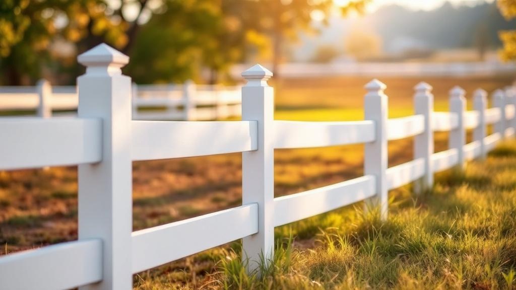 Budget-friendly Vinyl Ranch Rail Fence - Professional Vinyl Fence by Fencing & Gates contractors
