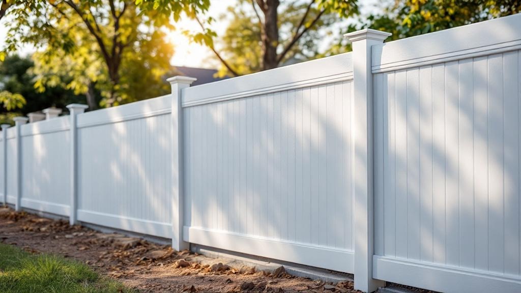 Vinyl Fence Project - Professional Vinyl Fence by Fencing & Gates contractors
