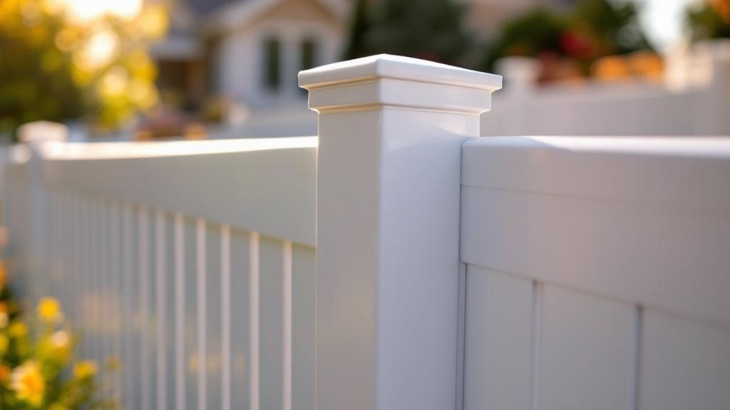 Budget-friendly Vinyl Fence Corner Post - Professional Vinyl Fence by Fencing & Gates contractors