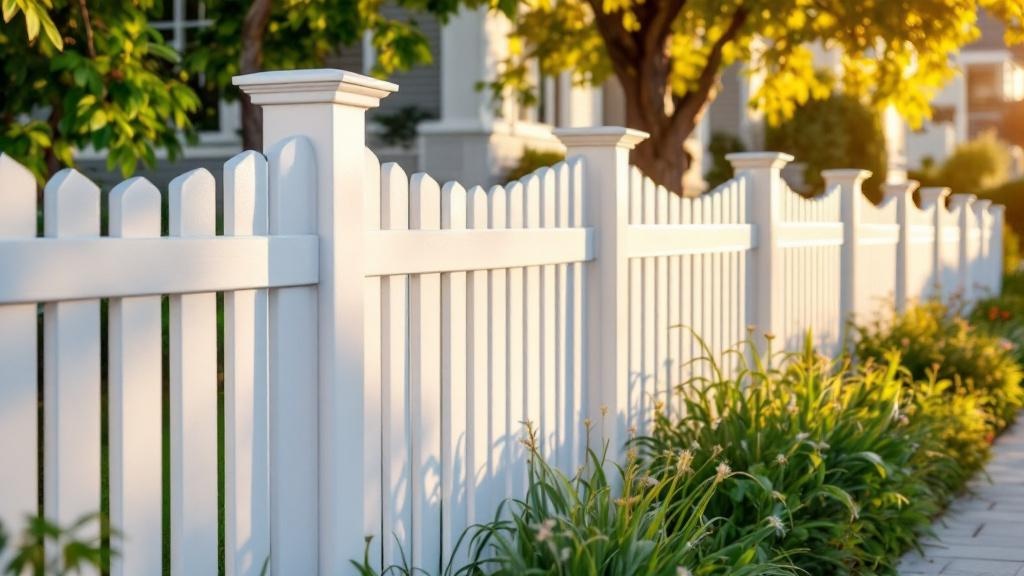 Vinyl Fence Easy Maintenance Project - Professional Vinyl Fence by Fencing & Gates contractors