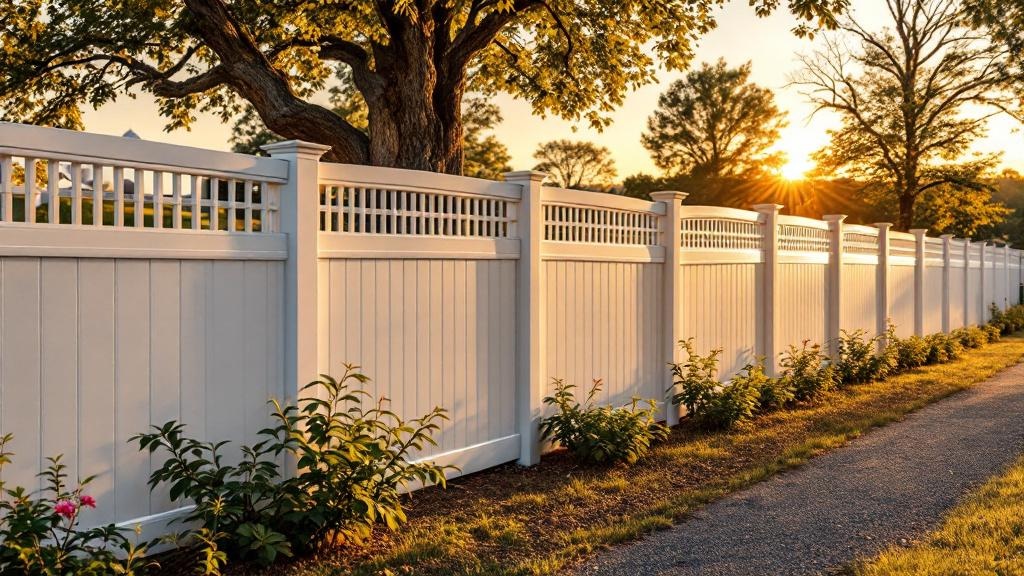 Expert Vinyl Semi-Privacy Fence - Professional Vinyl Fence by Fencing & Gates contractors