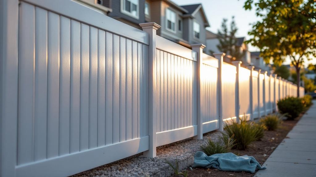 Vinyl Fence Project - Professional Vinyl Fence by Fencing & Gates contractors