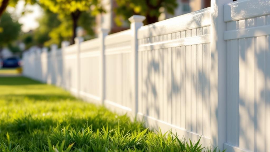 Vinyl Fence Easy Maintenance Project - Professional Vinyl Fence by Fencing & Gates contractors