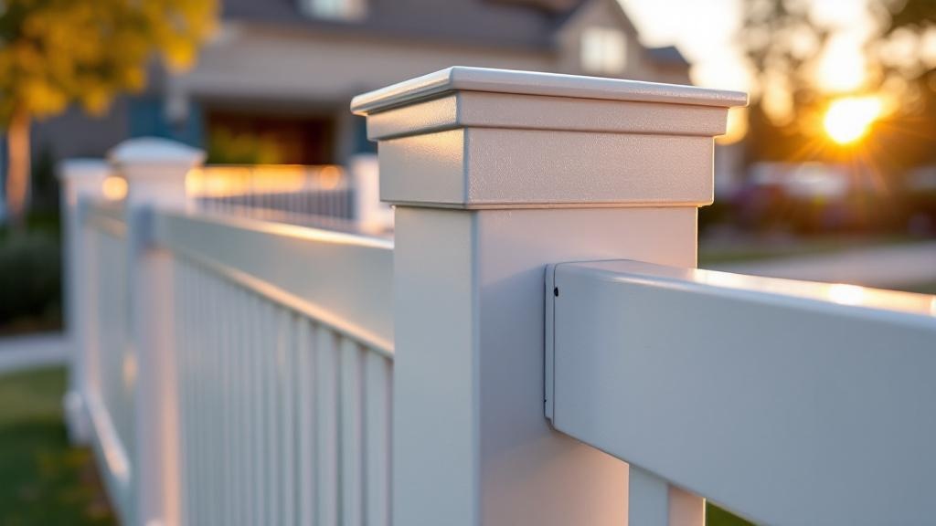 Budget-friendly Vinyl Fence Corner Post - Professional Vinyl Fence by Fencing & Gates contractors