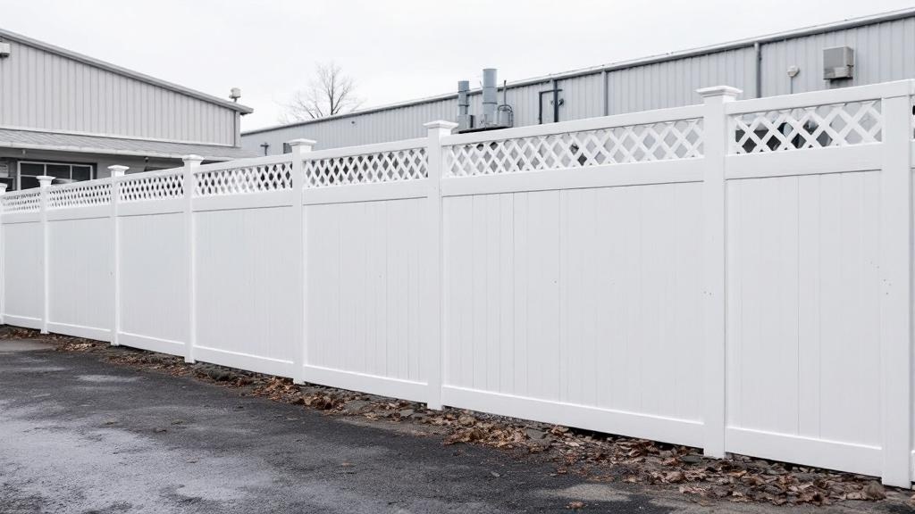 Vinyl Privacy with Lattice Top - Traditional - Professional Vinyl Fence by Fencing & Gates contractors