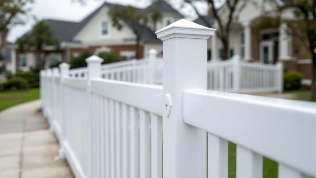 Hurricane Rated Vinyl Fence for School Properties - Professional Vinyl Fence by Fencing & Gates contractors