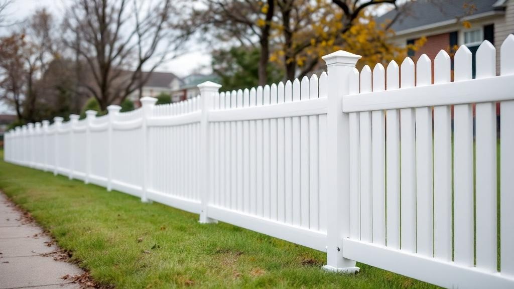 Vinyl Fence Easy Maintenance Project - Professional Vinyl Fence by Fencing & Gates contractors