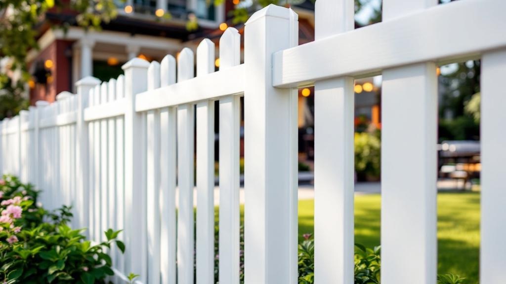 Vinyl Fence Easy Maintenance Project - Professional Vinyl Fence by Fencing & Gates contractors