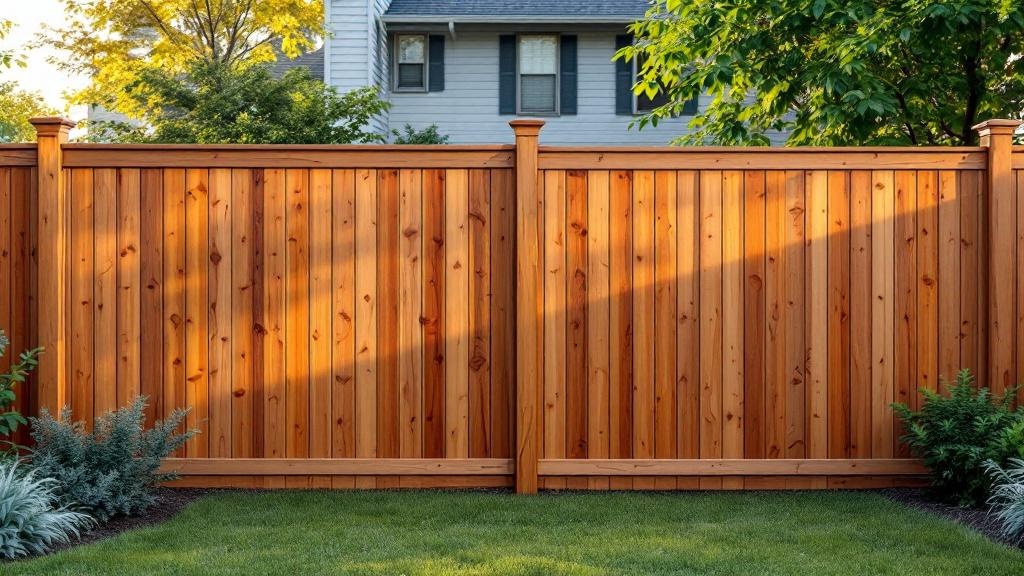 Cedar Privacy Fence - Residential - Professional Wood Fence by Fencing & Gates contractors