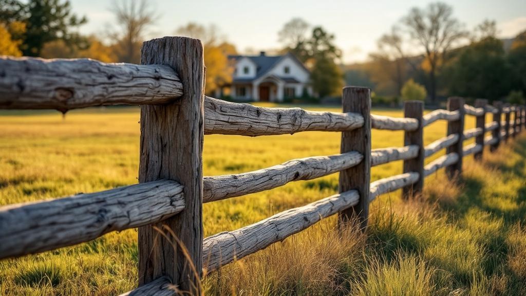 Split Rail Ranch Fence Project - Professional Wood Fence by Fencing & Gates contractors