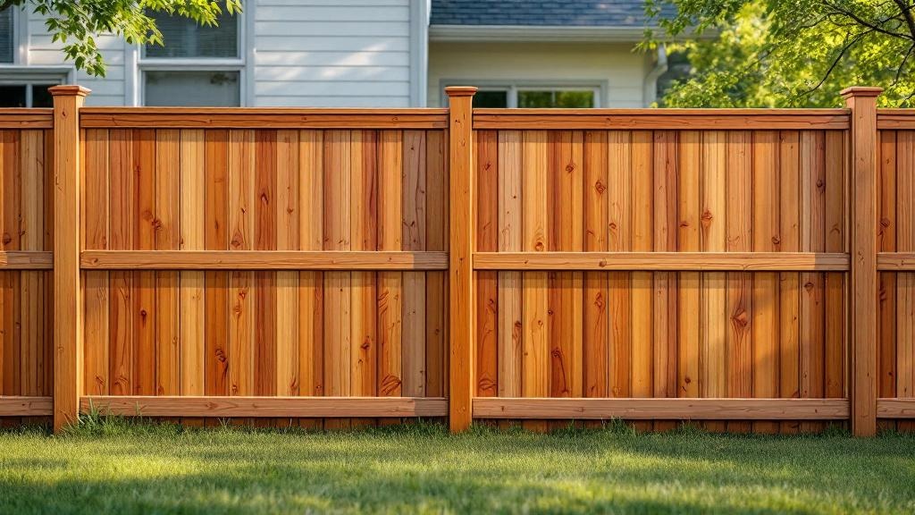 Professional Board on Board Cedar Fence - Professional Wood Fence by Fencing & Gates contractors