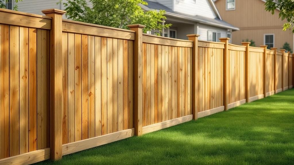 Pressure Treated Pine Fence Project - Professional Wood Fence by Fencing & Gates contractors