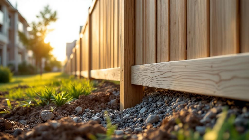 Wood Fence Post for Apartment Properties - Professional Wood Fence by Fencing & Gates contractors
